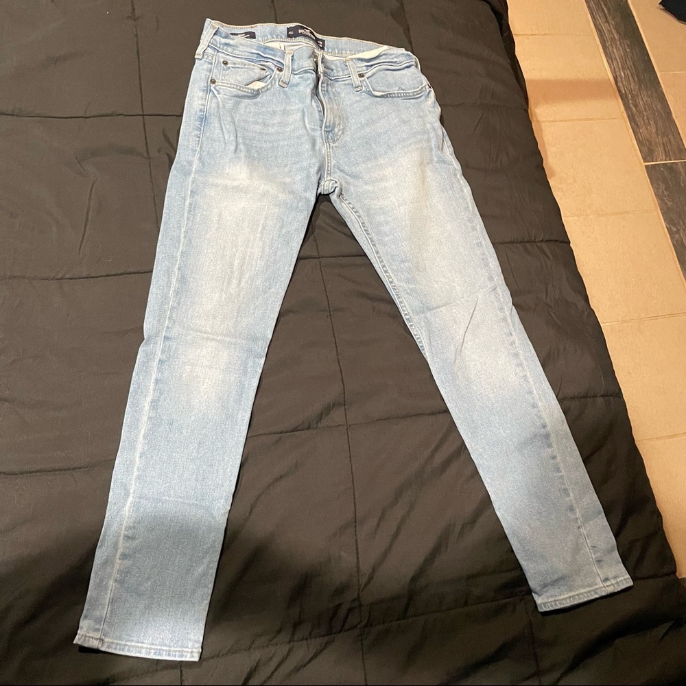 White light blue Hollister jeans